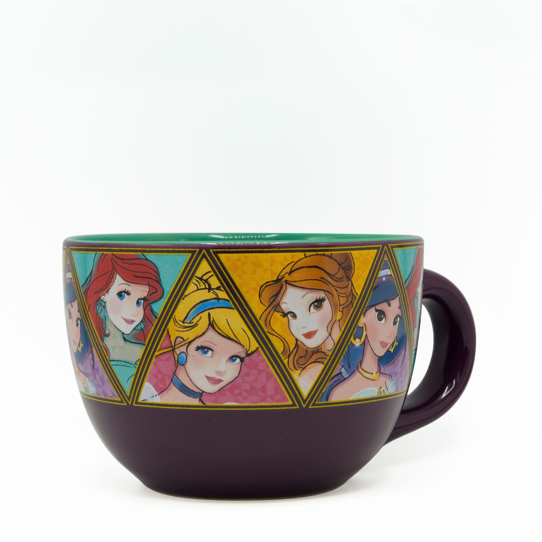 Disney 24oz. Ceramic Soup Mug -  Princess Triangle