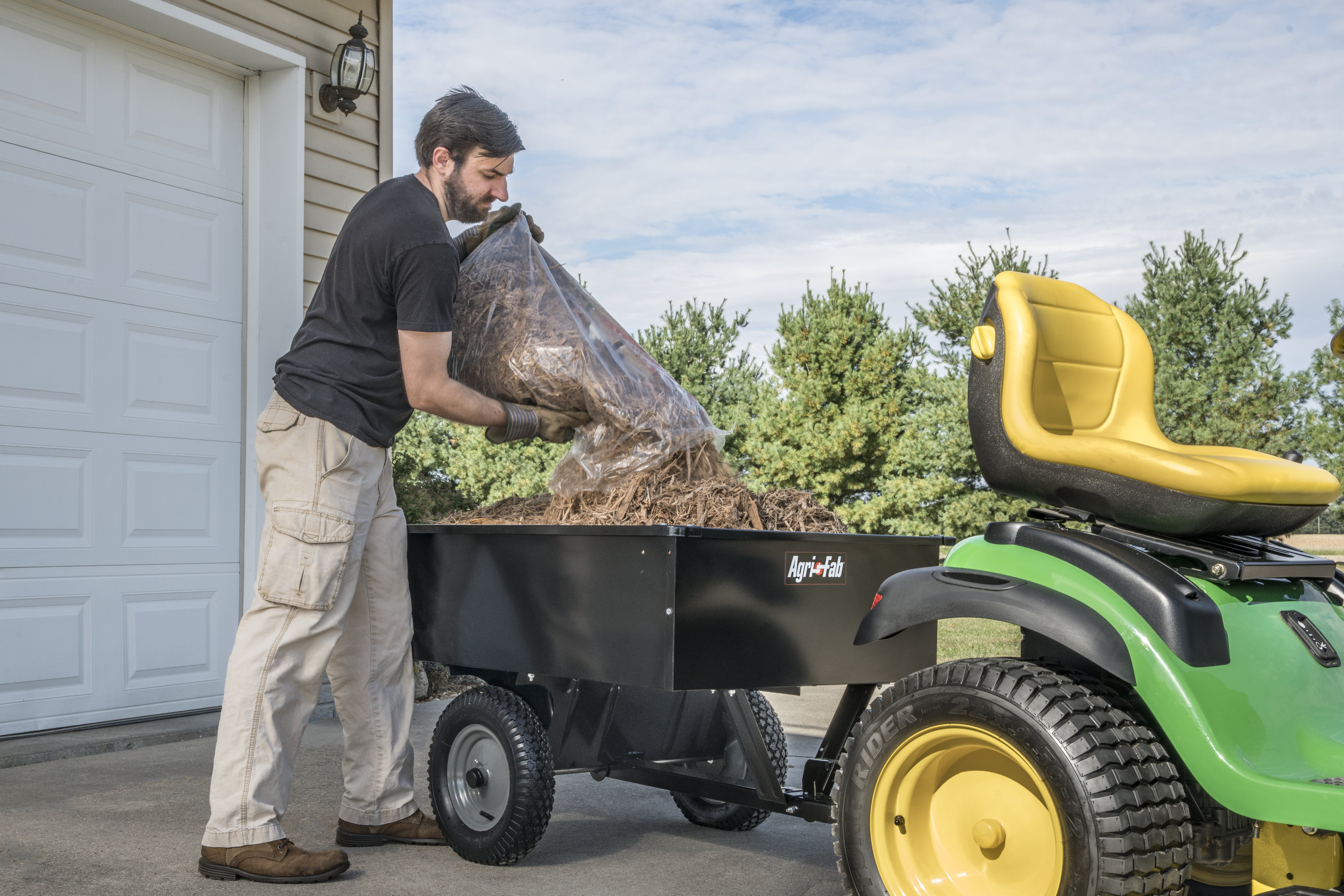 Craftsman lawn tractor online attachments