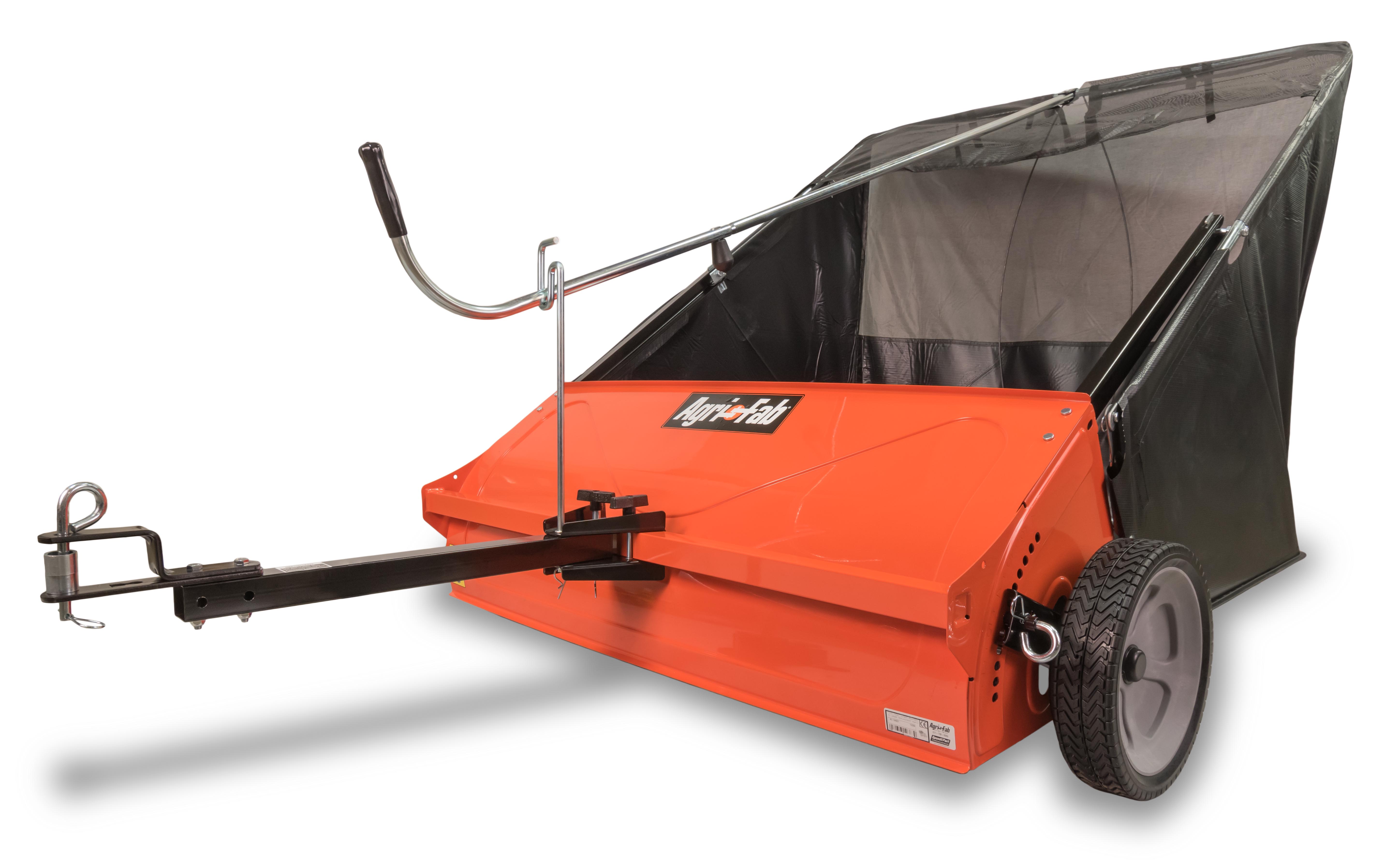 AgriFab 450492 44 in. 25 cu. ft. TowBehind Lawn Sweeper
