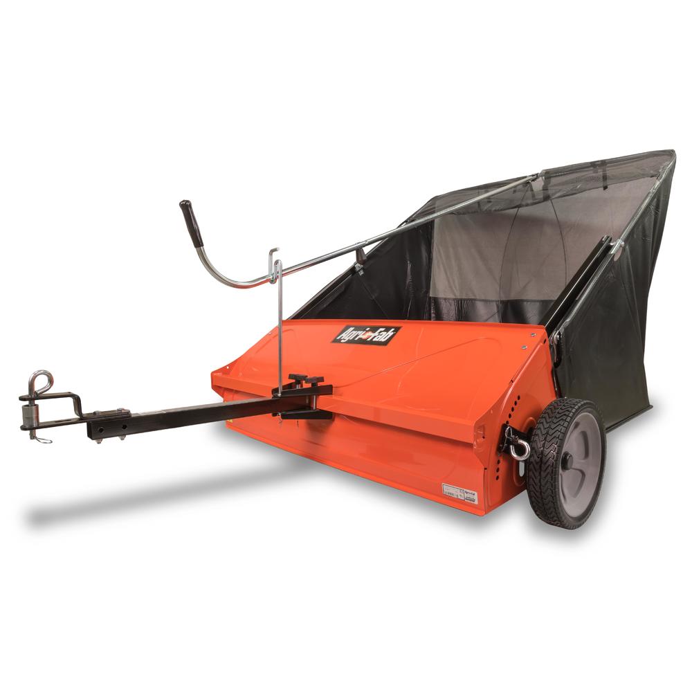 Agri Fab 44 in. 25 cu. ft. Tow Behind Lawn Sweeper   Lawn & Garden