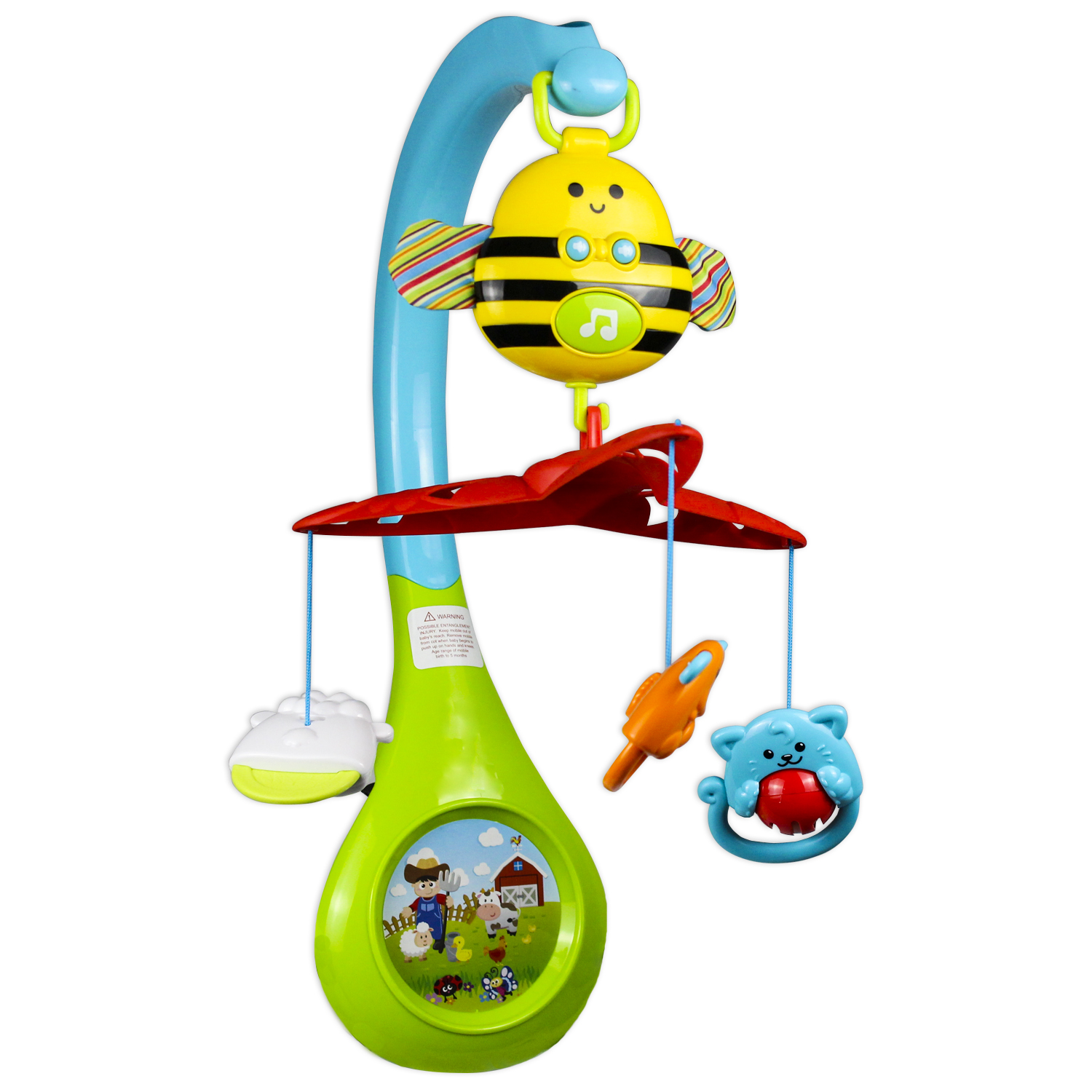 Winfun 3-in-1 Busy Bee Mobile, Multi-color Winfun 3-in-1 Busy Bee Mobile, Multi-color