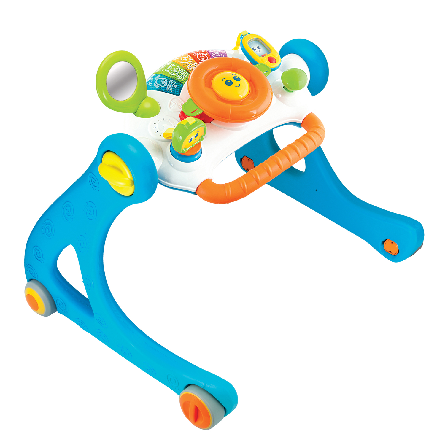 Winfun 5 in 1 Driver Playgym Walker, Multi-color Winfun 5 in 1 Driver Playgym Walker, Multi-color