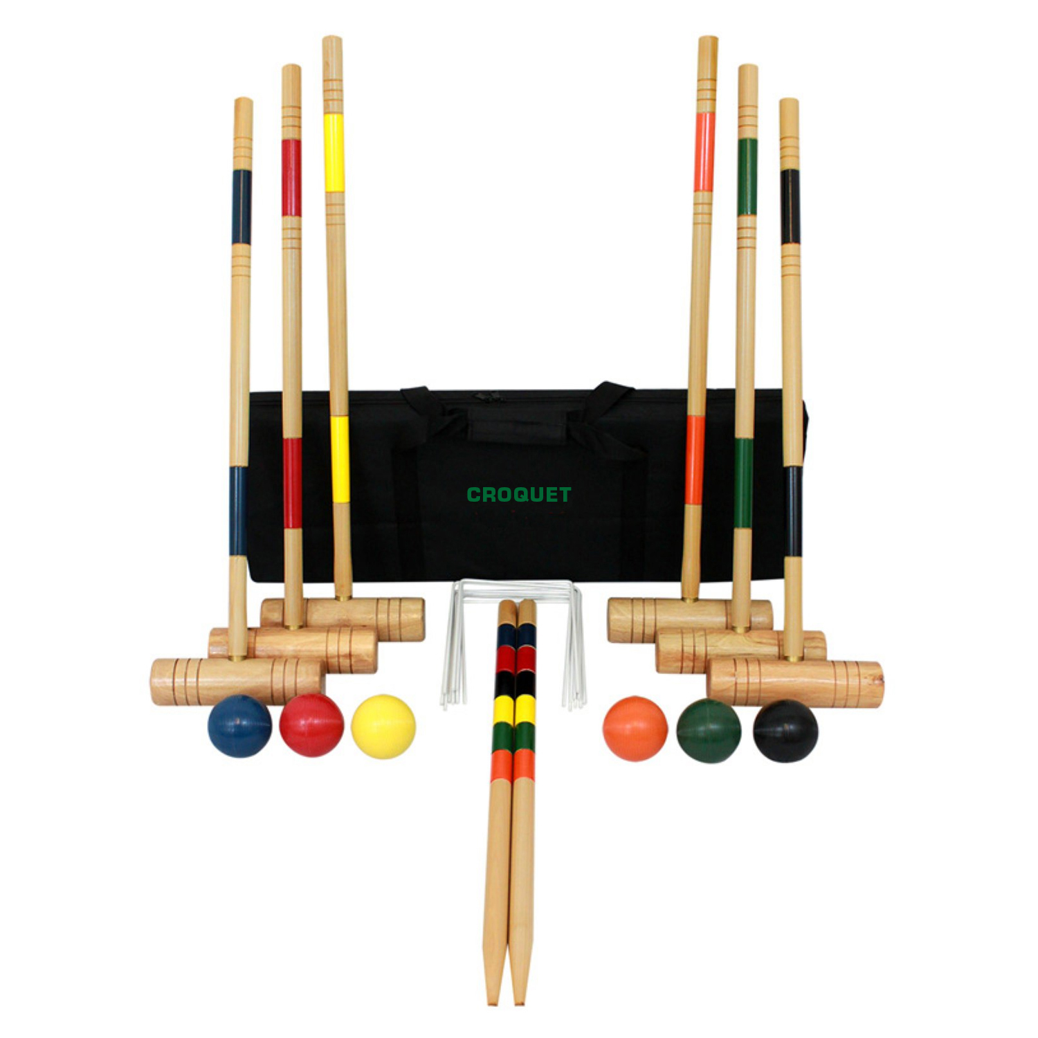 Gener8 Wood Croquet Set