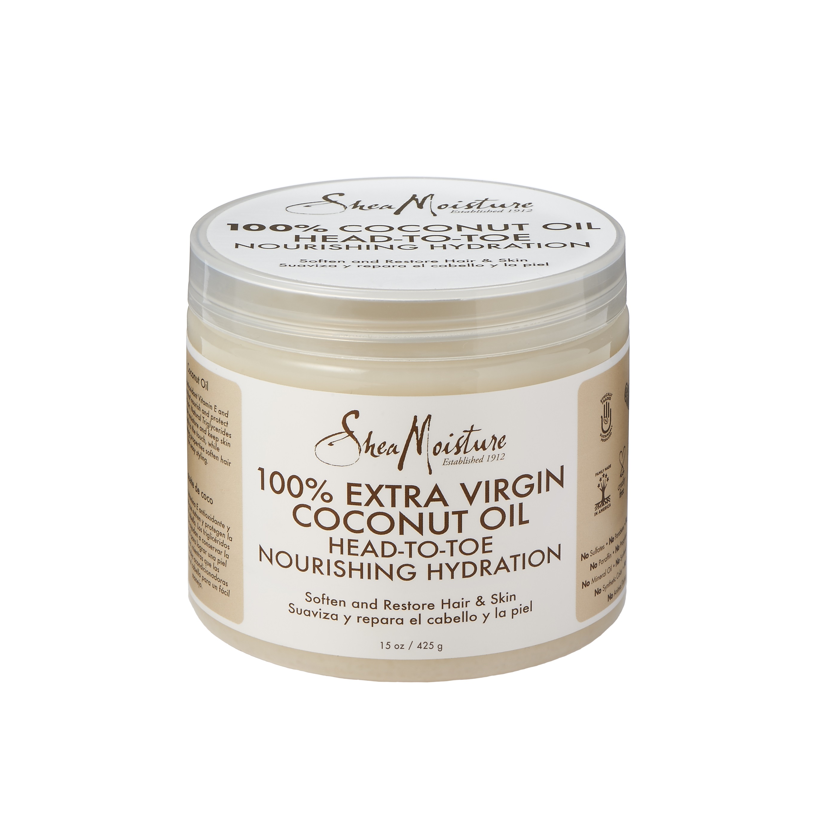 Shea Moisture 100% Extra Virgin Coconut Oil Head-To-Toe Nourishing Hydration
