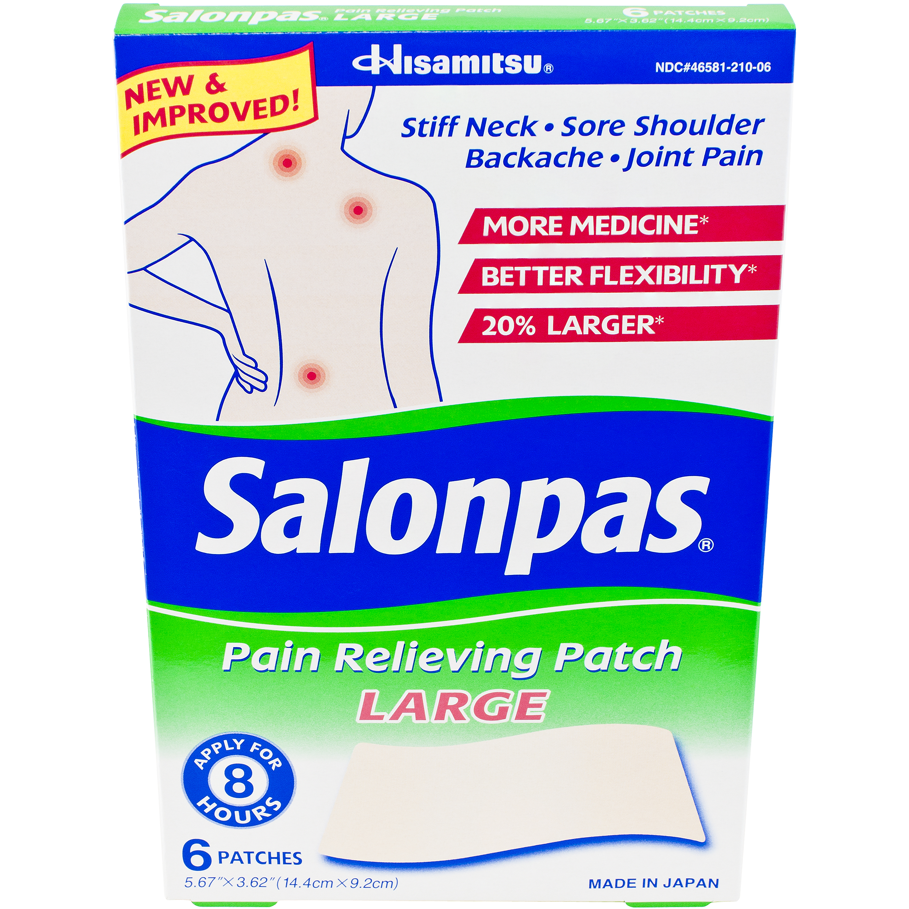 Pain Relieving Patch Large 6ct | Shop Your Way: Online ...