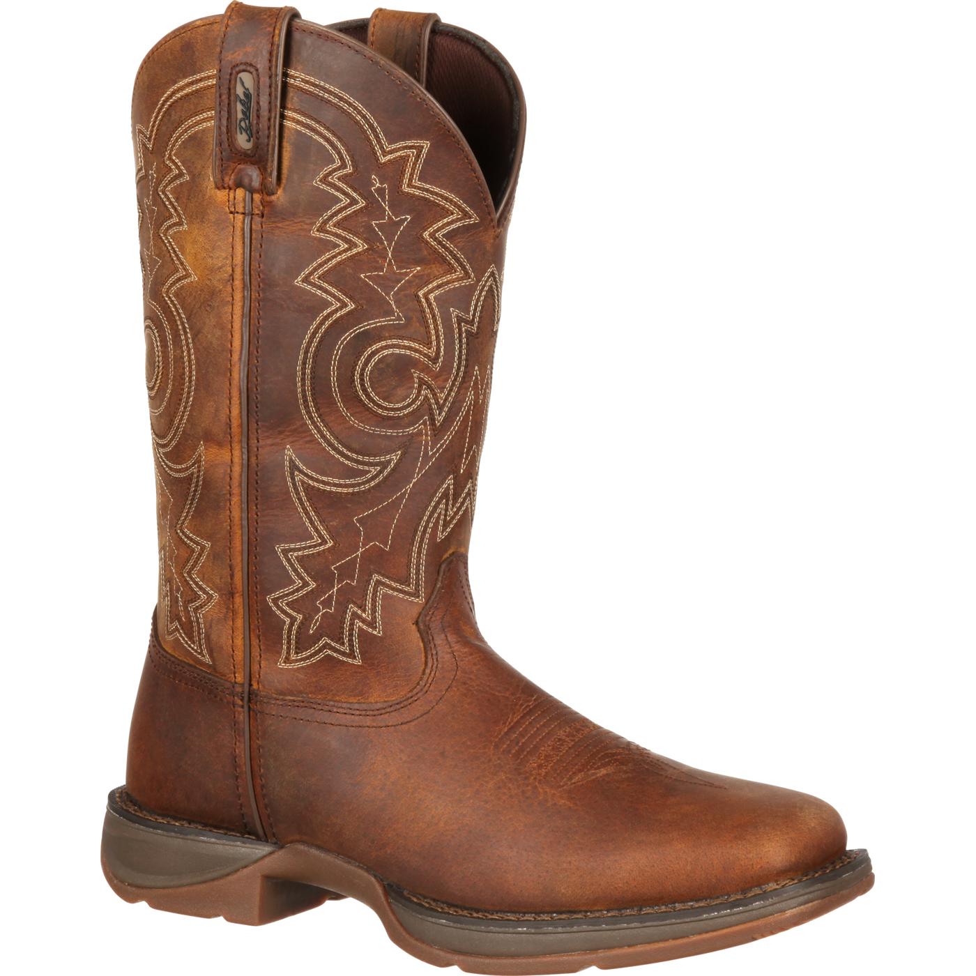 Durango Men&#8217;s Leather 11 in Western - Wide Width Available