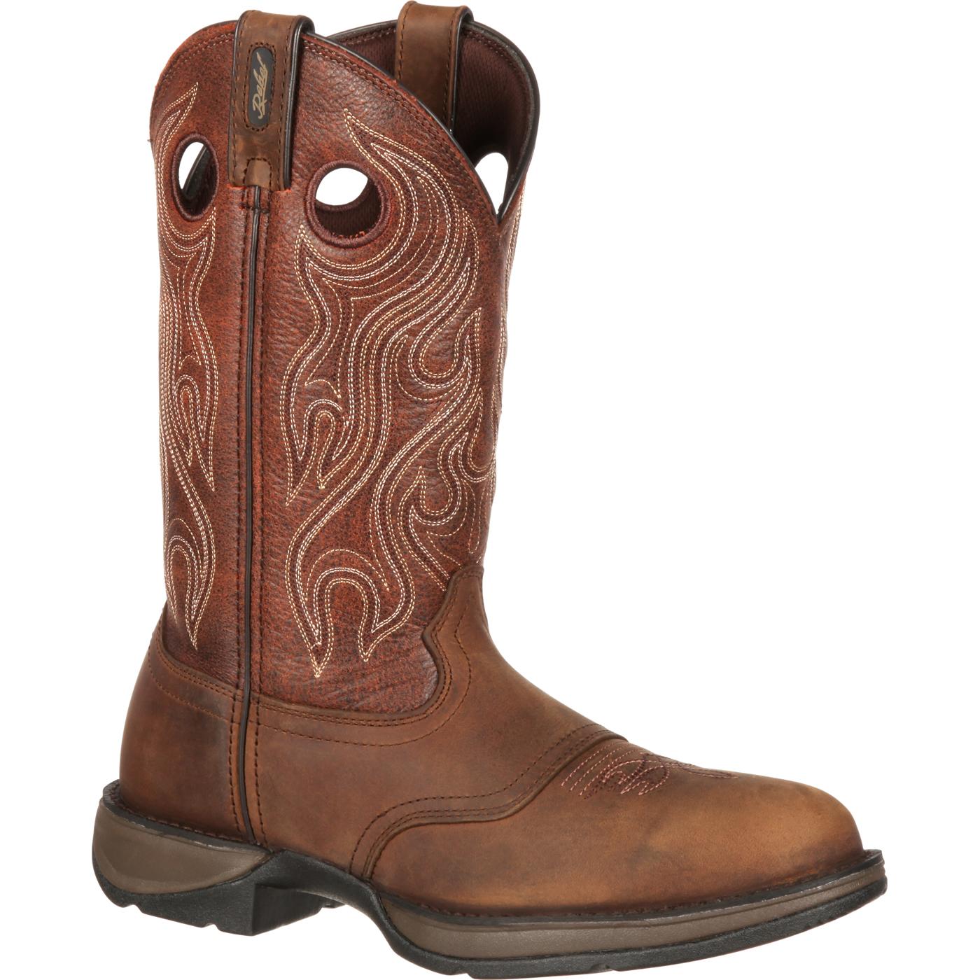 Durango Men&#8217;s Leather 11 in Western - Wide Width Available