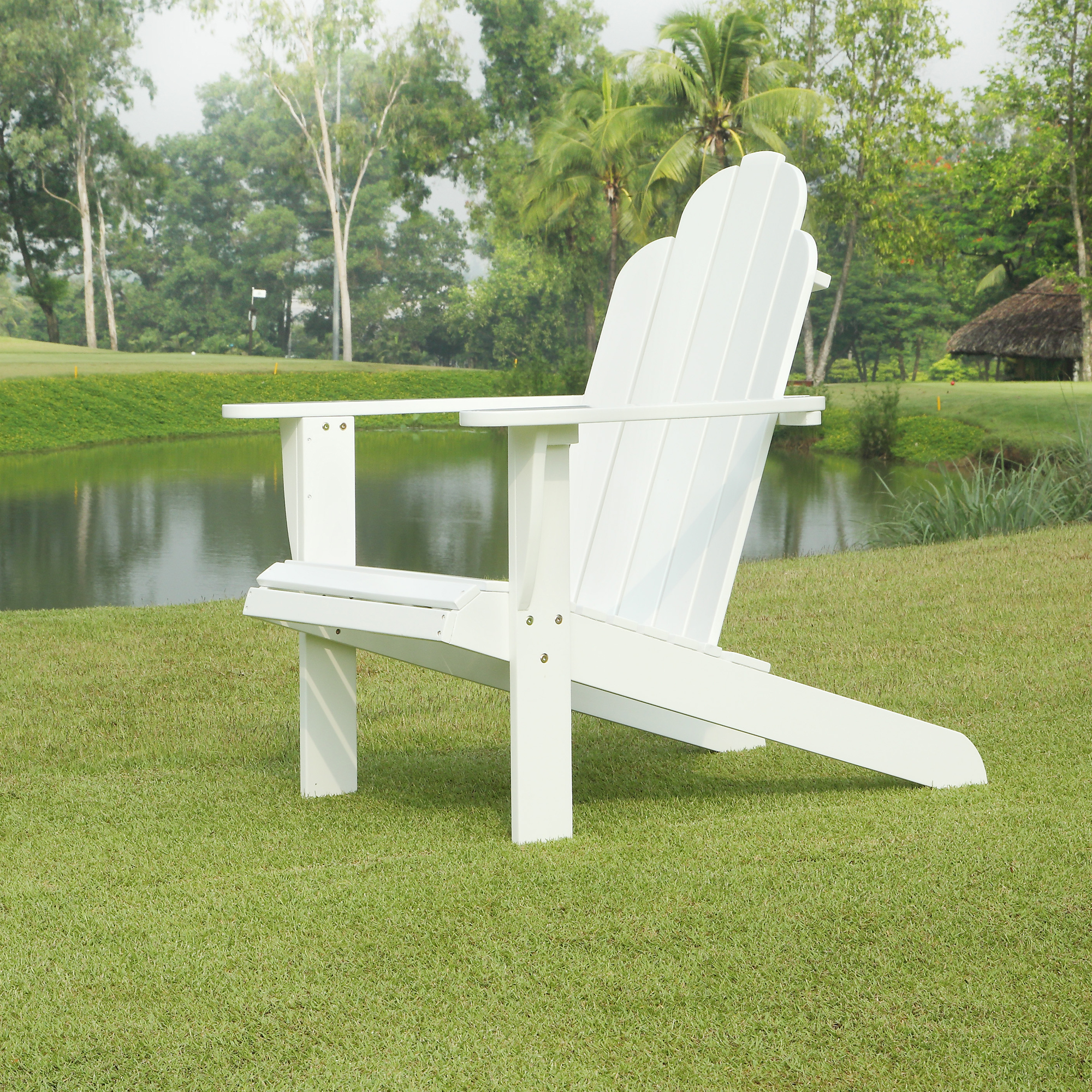 Linon White Adirondack Chair Linon White Adirondack Chair