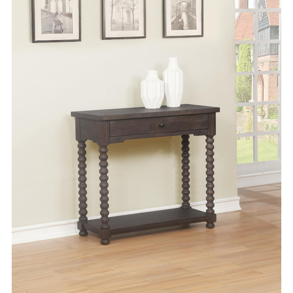 Linon Joanna Spindle Console Table