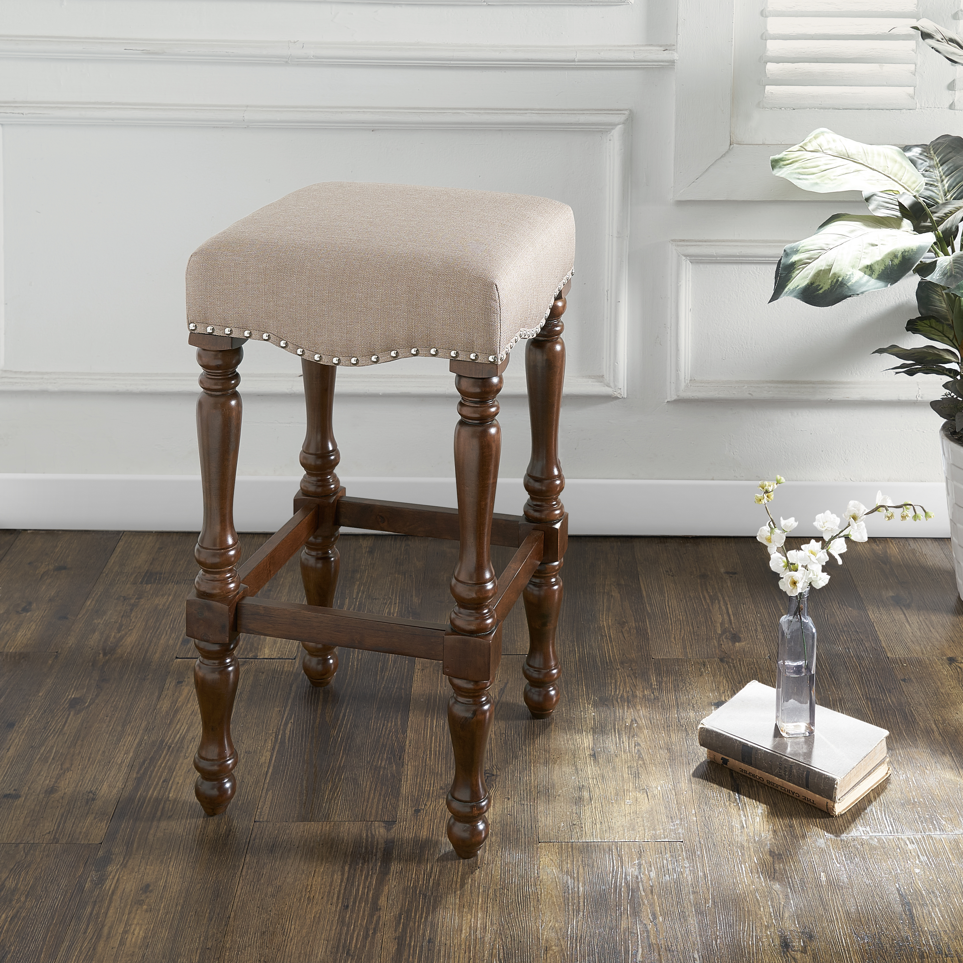 Linon Bar Stools Upholstered Sears