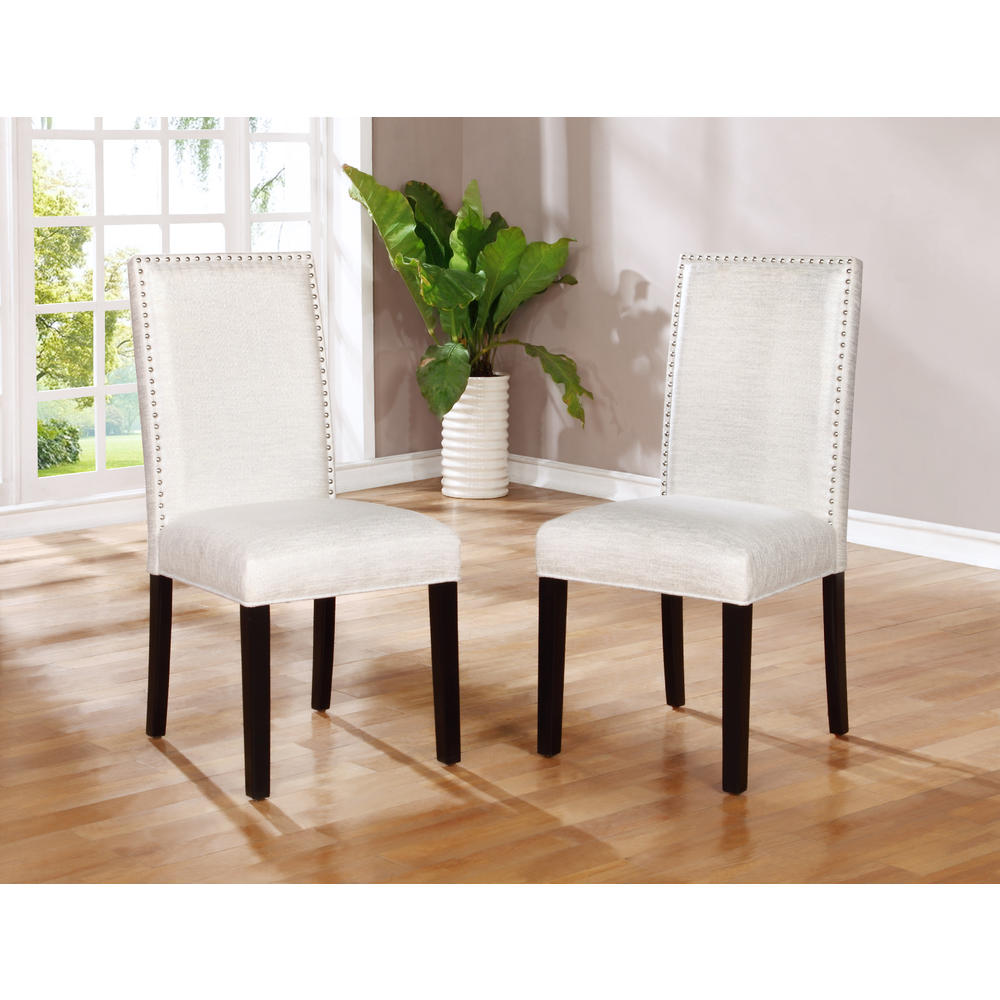 Linon Stewart Glitz Dining Chairs Set of Two