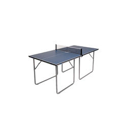 JOOLA Midsize Compact Table Tennis Table Great for Small Spaces and Apartments - Multi-Use Free Standing Table - Compact Storage
