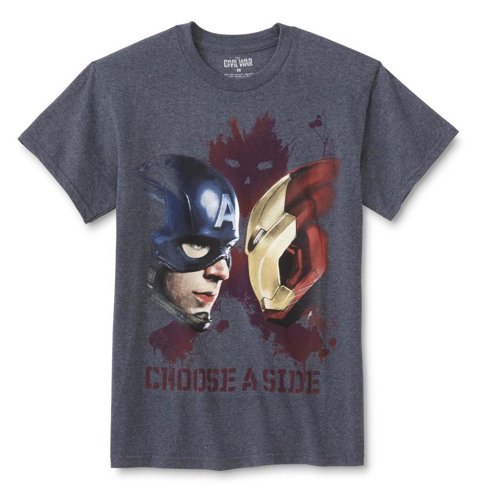 Marvel Captain America: Civil War Men's Graphic T-Shirt