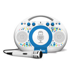 Singing Machine ISM398BT Karaoke System Home,White
