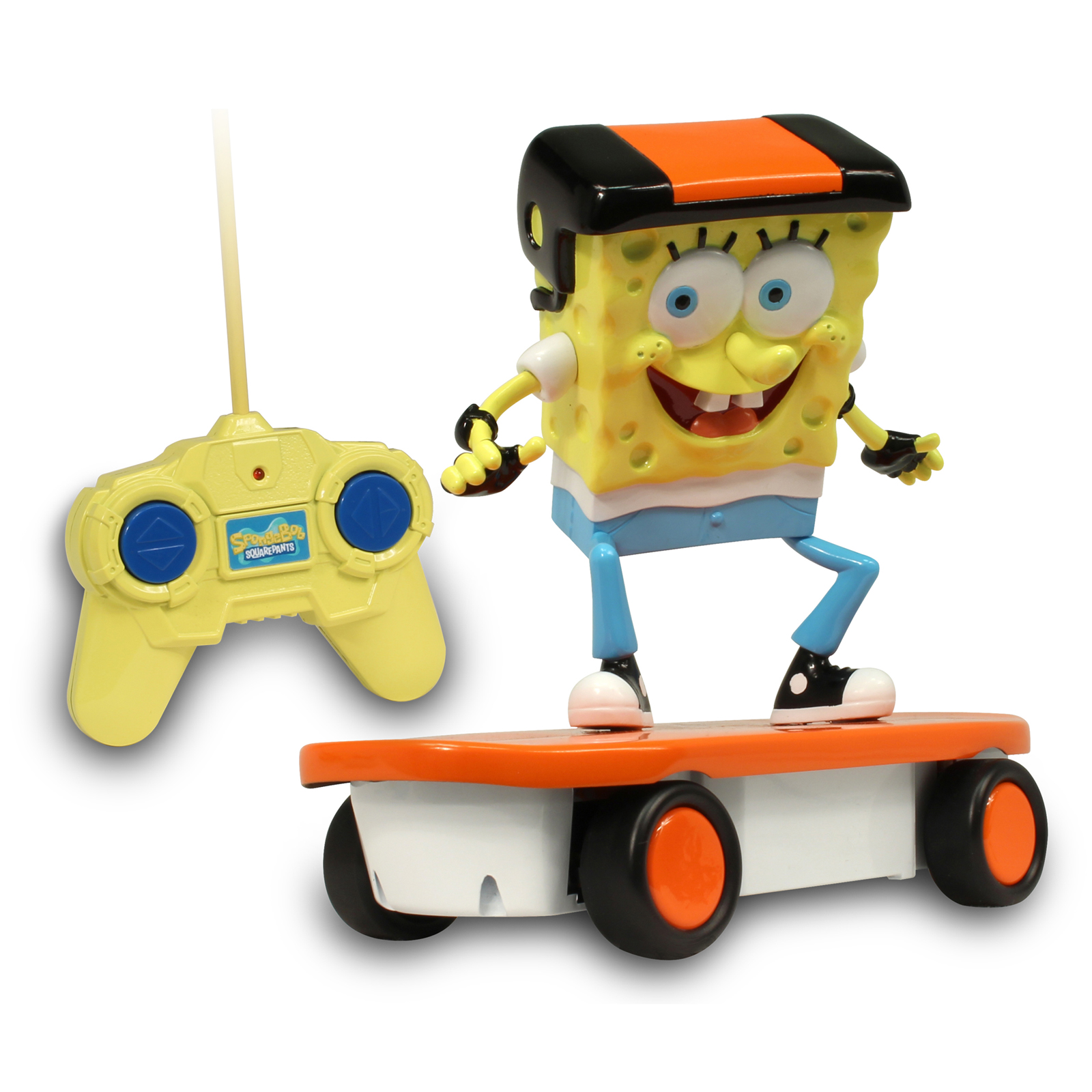Nkok Remote Control SpongeBob Skateboarder