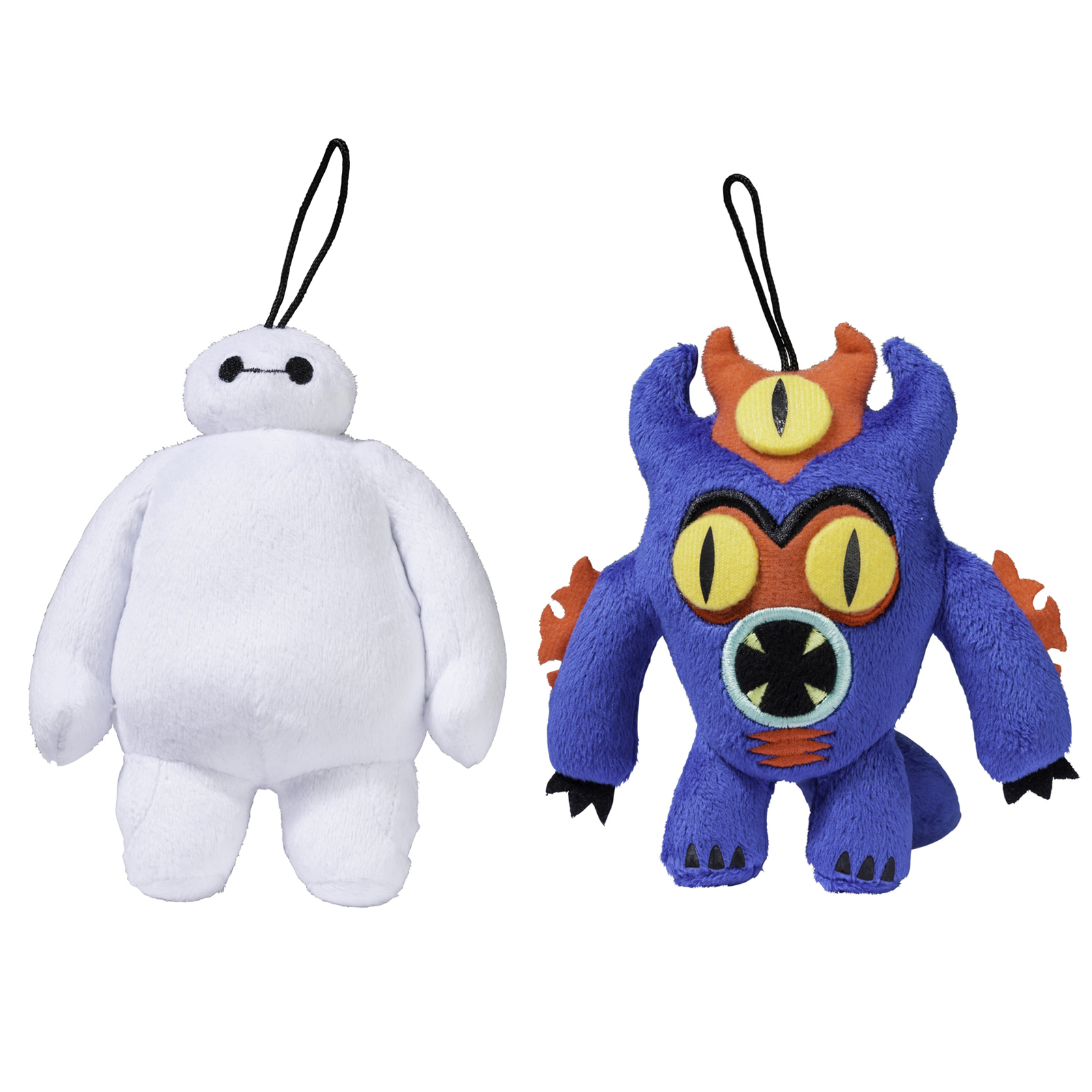 Bandai Toys Big Hero 6 Small Plush Baymax and Fred 2 Pack, Multi-color Bandai Toys Big Hero 6 Small Plush Baymax and Fred 2 Pack, Multi-color