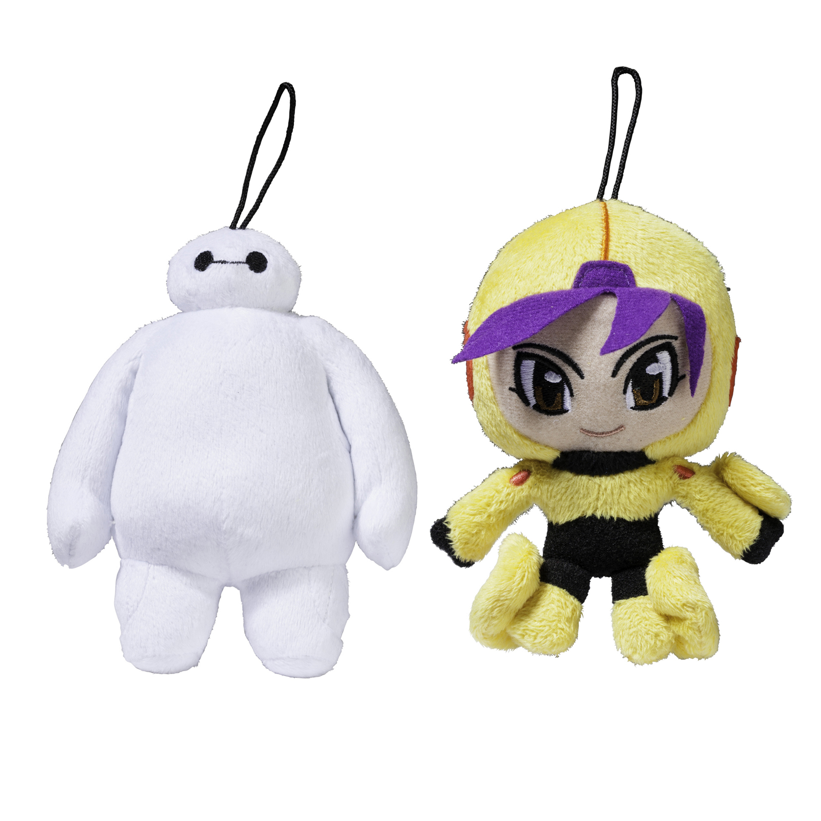 Bandai Toys Big Hero 6 Small Plush Baymax and Go Go Tomago 2 Pack, Multi-color Bandai Toys Big Hero 6 Small Plush Baymax and Go Go Tomago 2 Pack, Multi-color