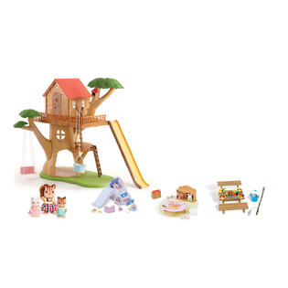 Calico Critters Adventure Tree House Gift Set