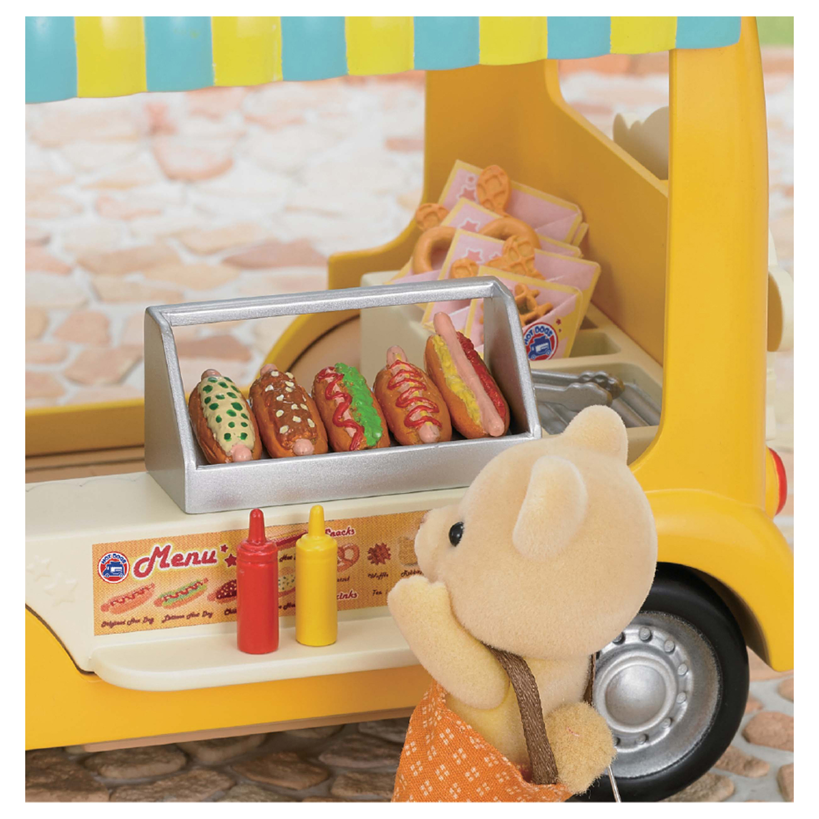 calico critters hot dog van