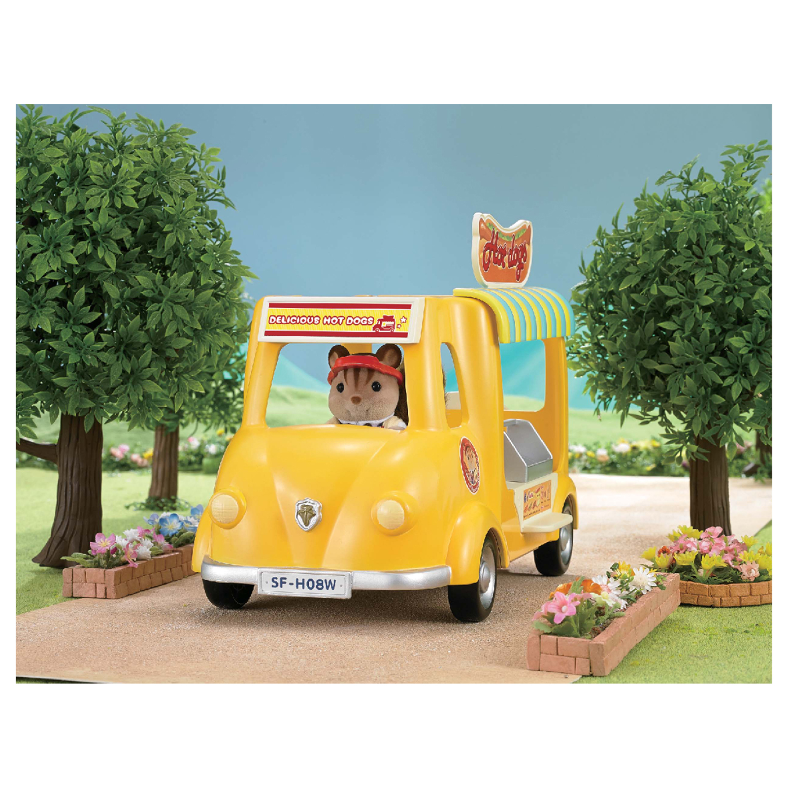 calico critters hot dog van