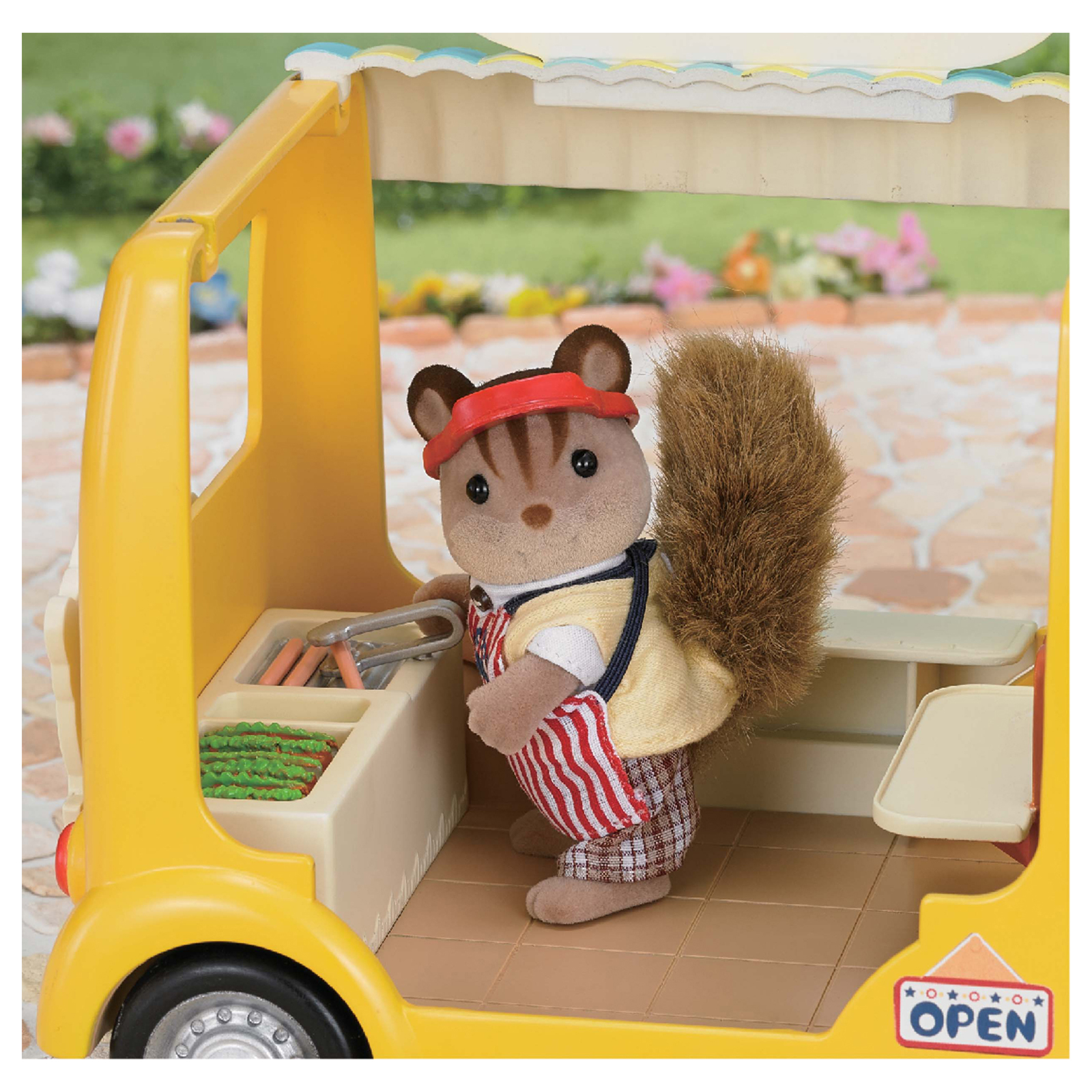 calico critters hot dog van