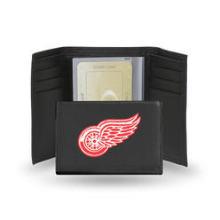 Rico NHL Rico Industries Detroit Red Wings  Embroidered Tri-fold Wallet
