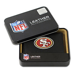 Rico Industries NFL Football San Francisco 49ers  Embroidered Tri-fold Wallet
