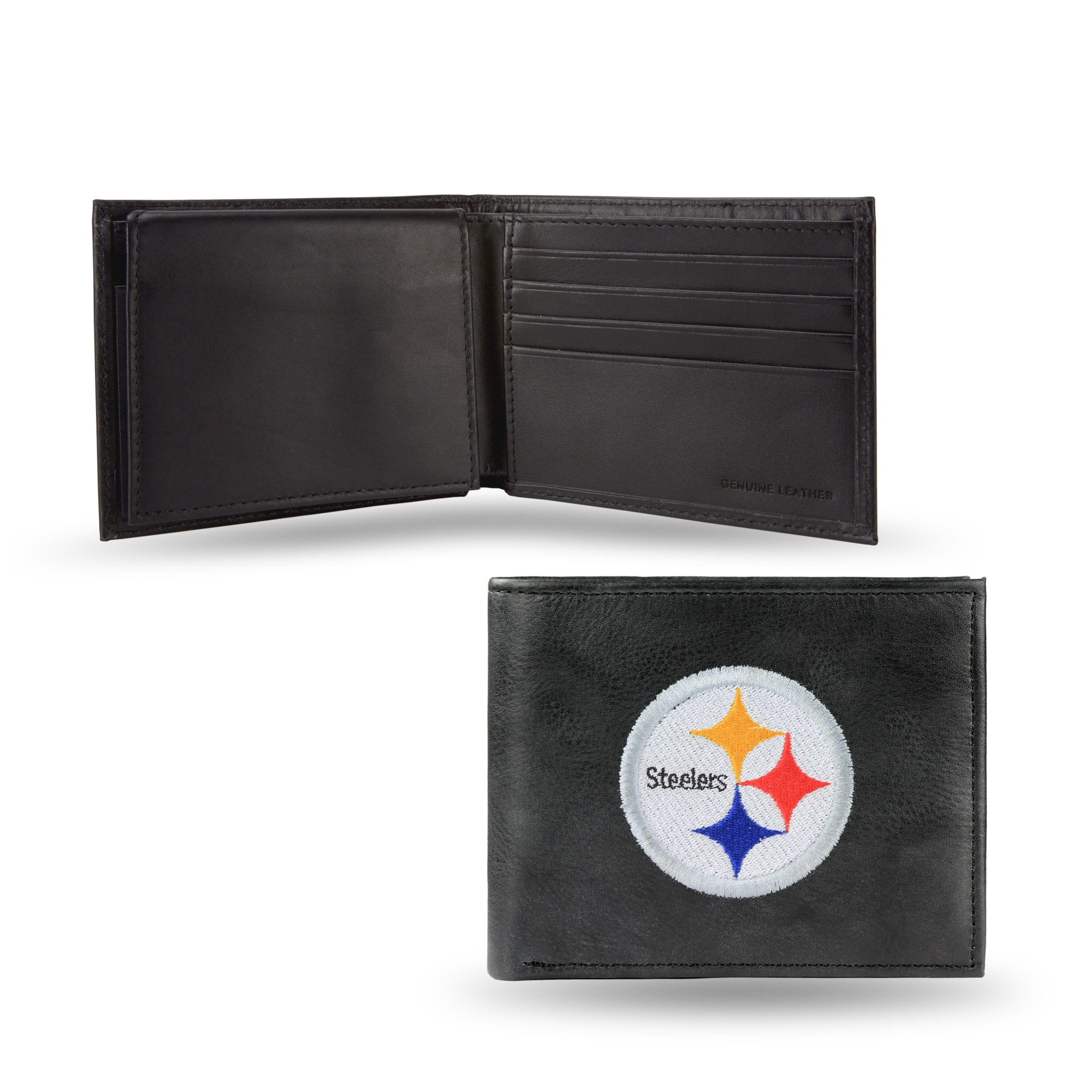Rico Pittsburgh Steelers Embroidered Bi-fold Wallet