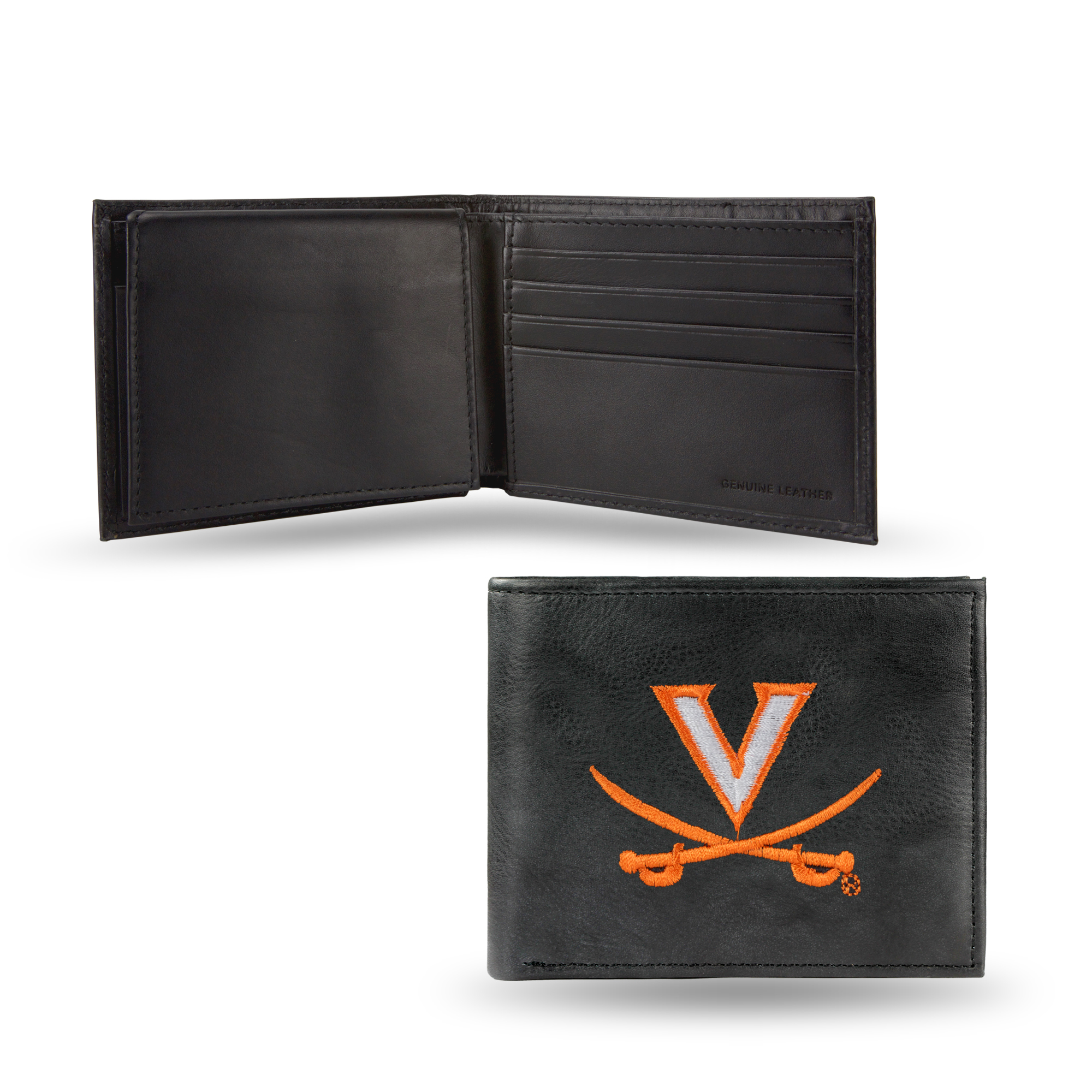 Rico Virginia Cavaliers Embroidered Bi-fold Wallet