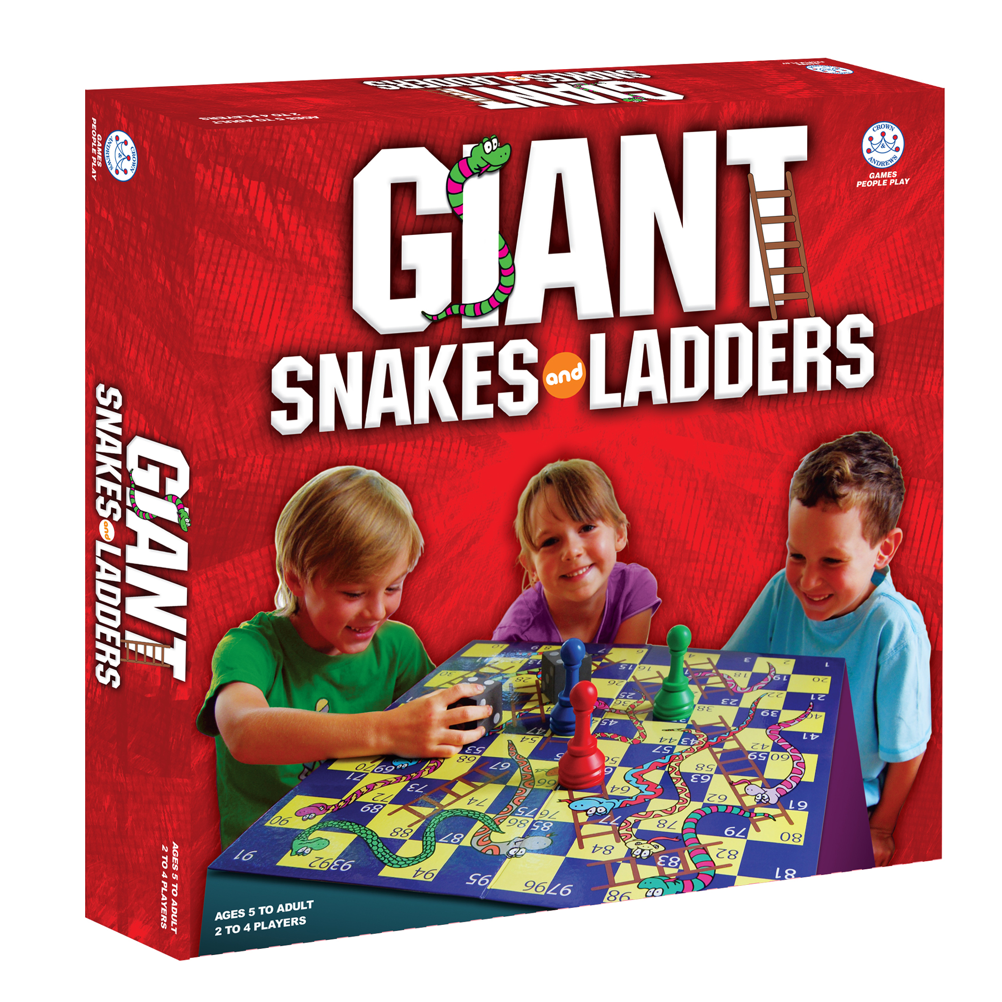 Pressman Toy Giant Snakes and Ladders Game