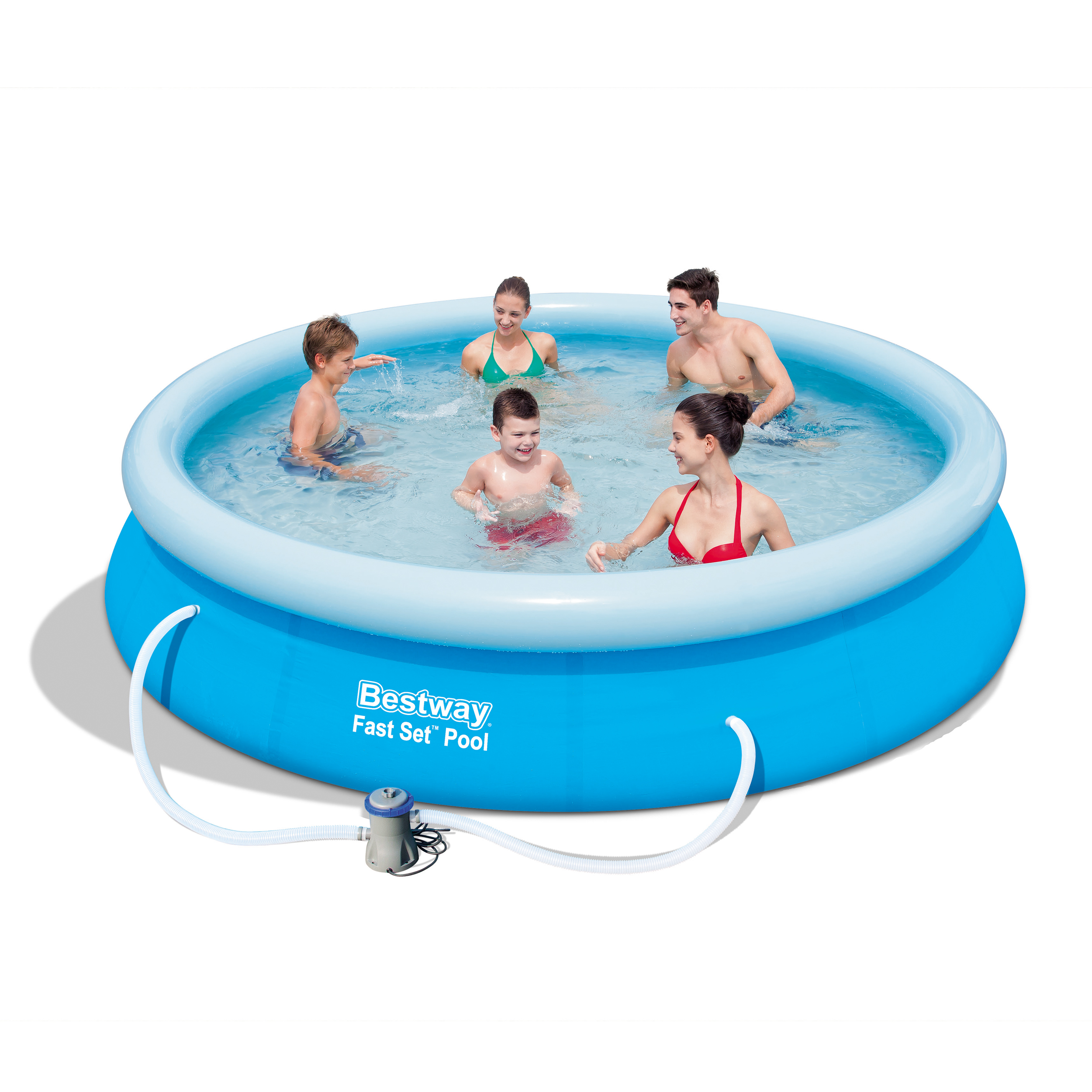Bestway 12' x 30" Fast Set Pool with Filter Pump | Shop Your Way