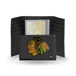 Rico NHL Rico Industries Chicago Blackhawks  Embroidered Tri-fold Wallet