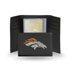 Rico NFL Rico Industries Denver Broncos  Embroidered Tri-fold Wallet