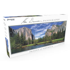 Pressman Toy Ken Duncan Panoramics: Images of America - Bridal Veil Falls, Yosemite National Park, California: 504 Pcs