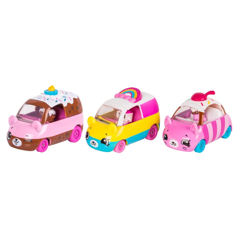 Shopkins Cutie Cars 3 Pack Bumper Bakery