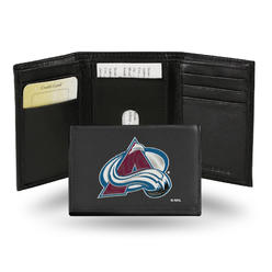 Rico NHL Rico Industries Colorado Avalanche  Embroidered Tri-fold Wallet