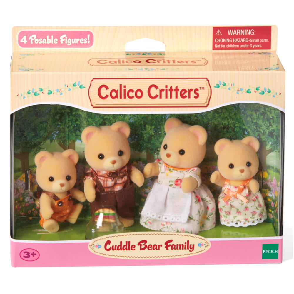 Epoch Calico Critters Cuddle Bear Family