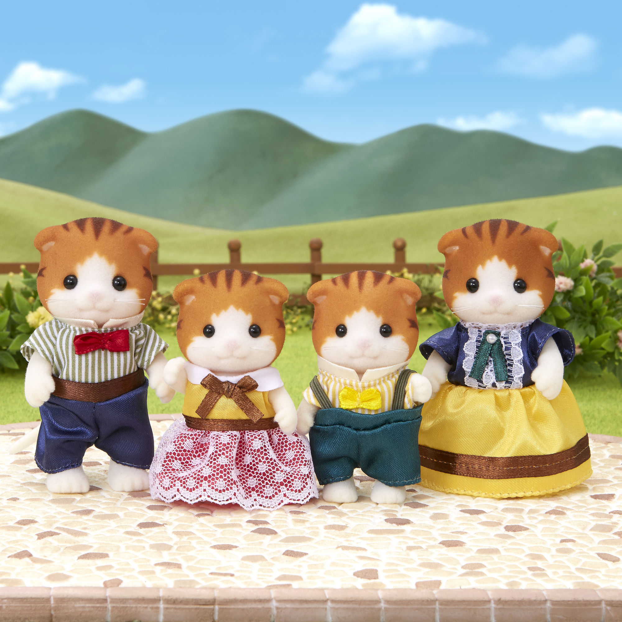 calico critters cat family