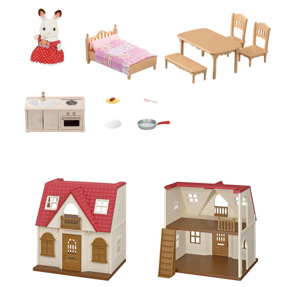 Epoch Calico Critters Red Roof Cozy Cottage