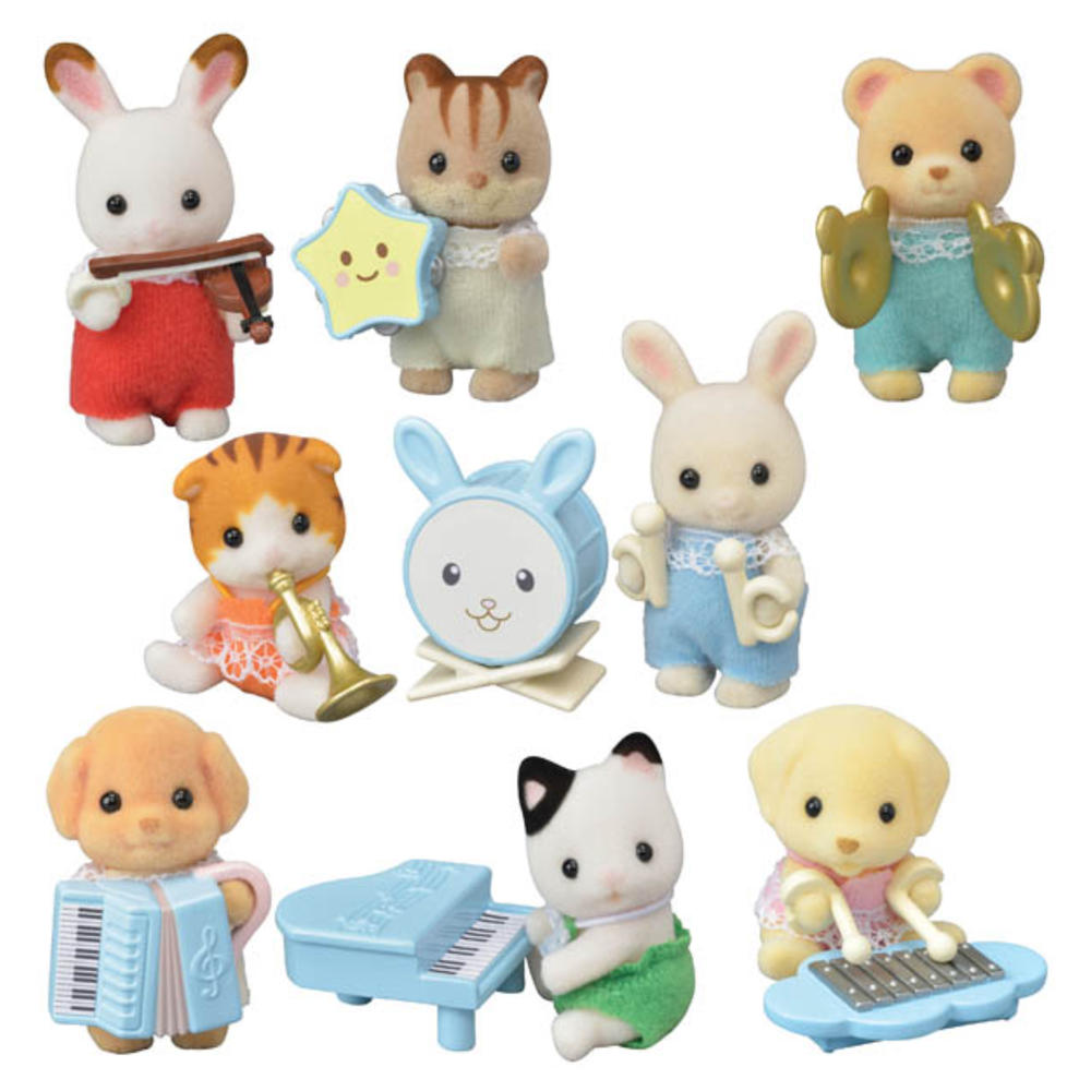 Epoch Calico Critters Blind Bags Baby Band Series, 12 Pack
