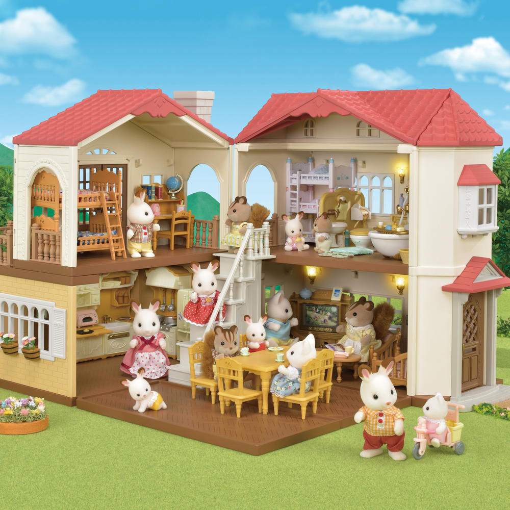 Epoch Calico Critters Red Roof Country Home Gift Set