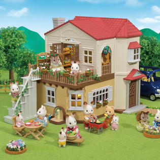 calico critters strawberry house