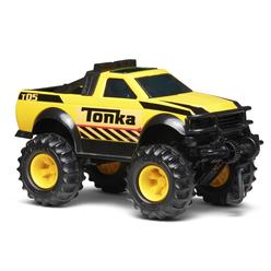 Tonka funrise tonka steel 4x4 pickup truck vehicle , yellow