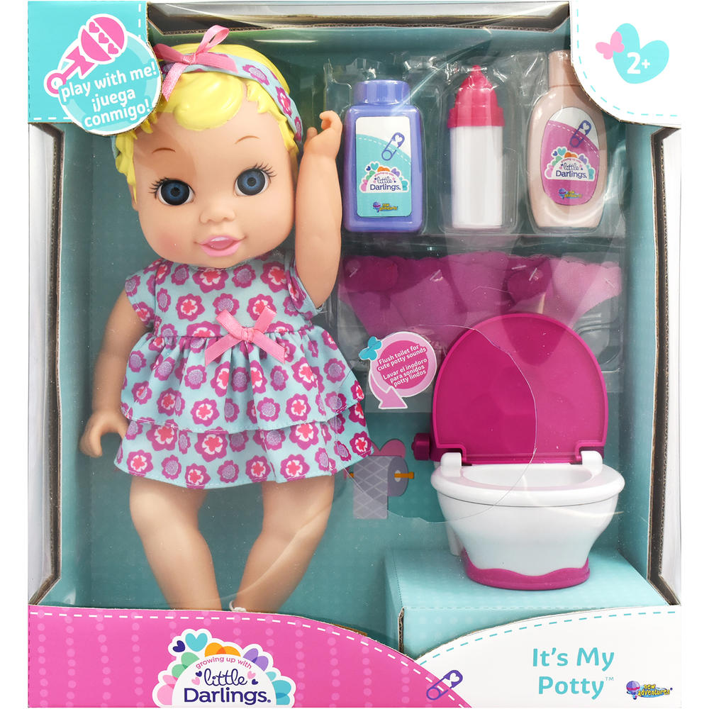 New Adventures Its My Potty 11 Inch Doll with Potty Chair