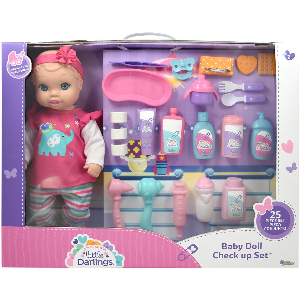 New Adventures 16 Inch Baby Doll and Check Up Set