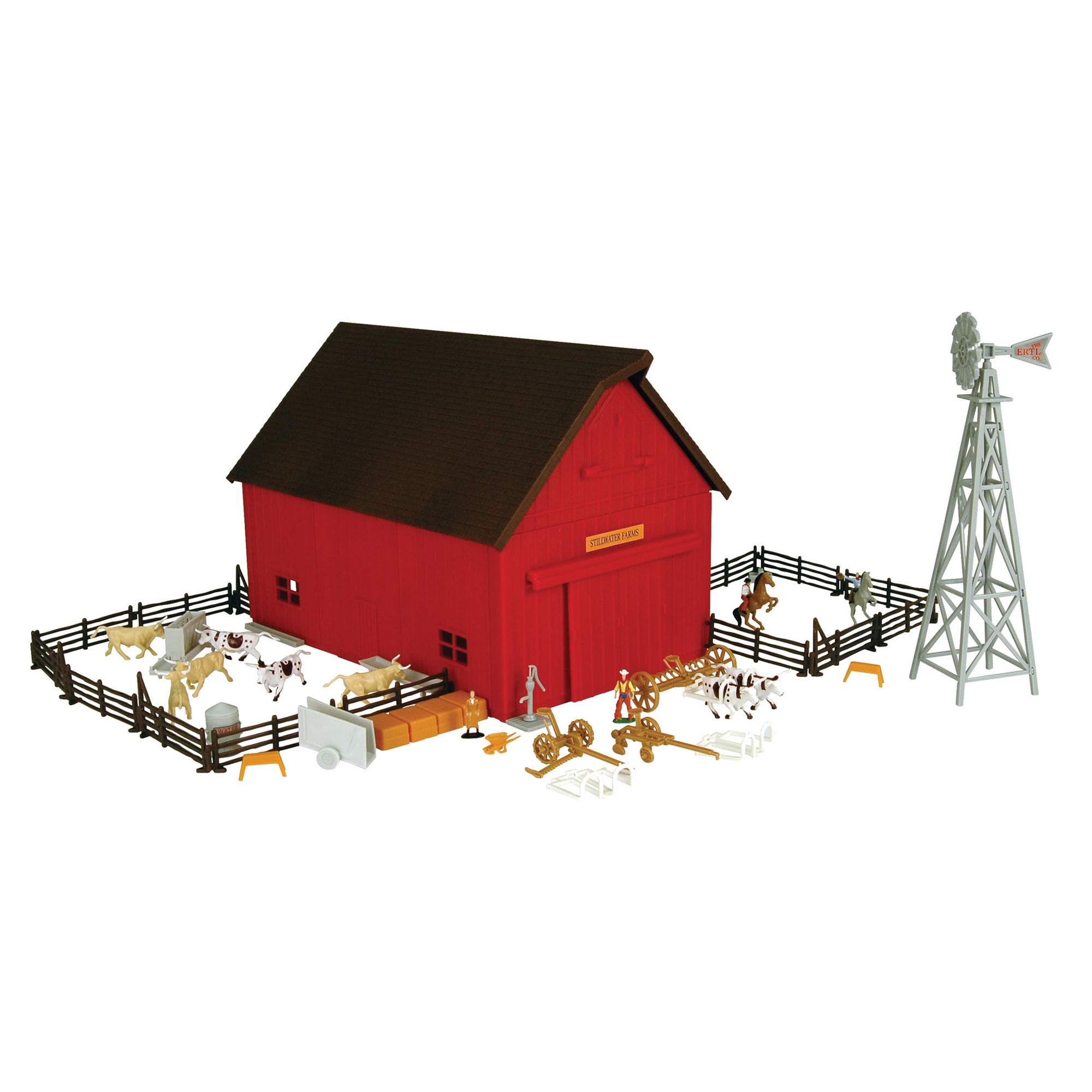 ERTL 1:64 Farm Country Western Barn Playset 1 64 Scale Buildings For Sale