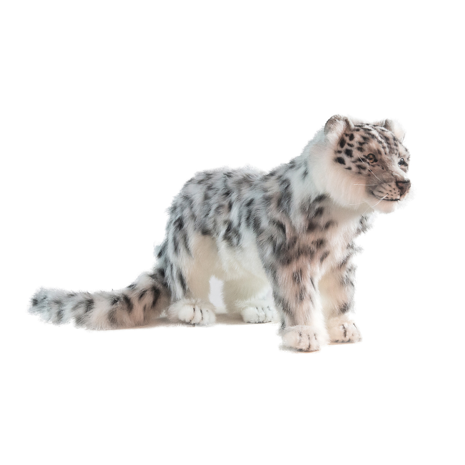 hansa Standing Snow Leopard Plush