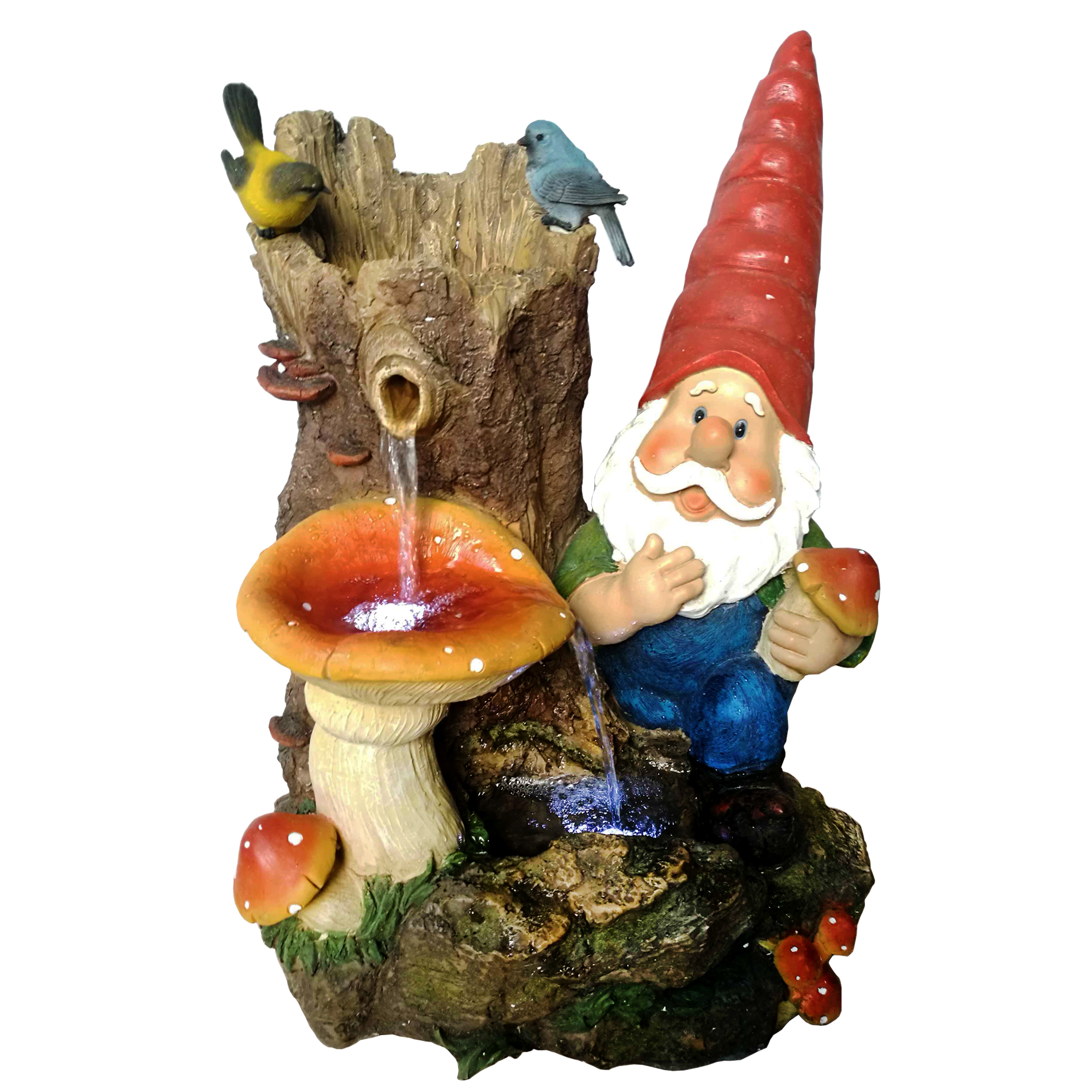 Essential Garden 21" Gnome Fountain