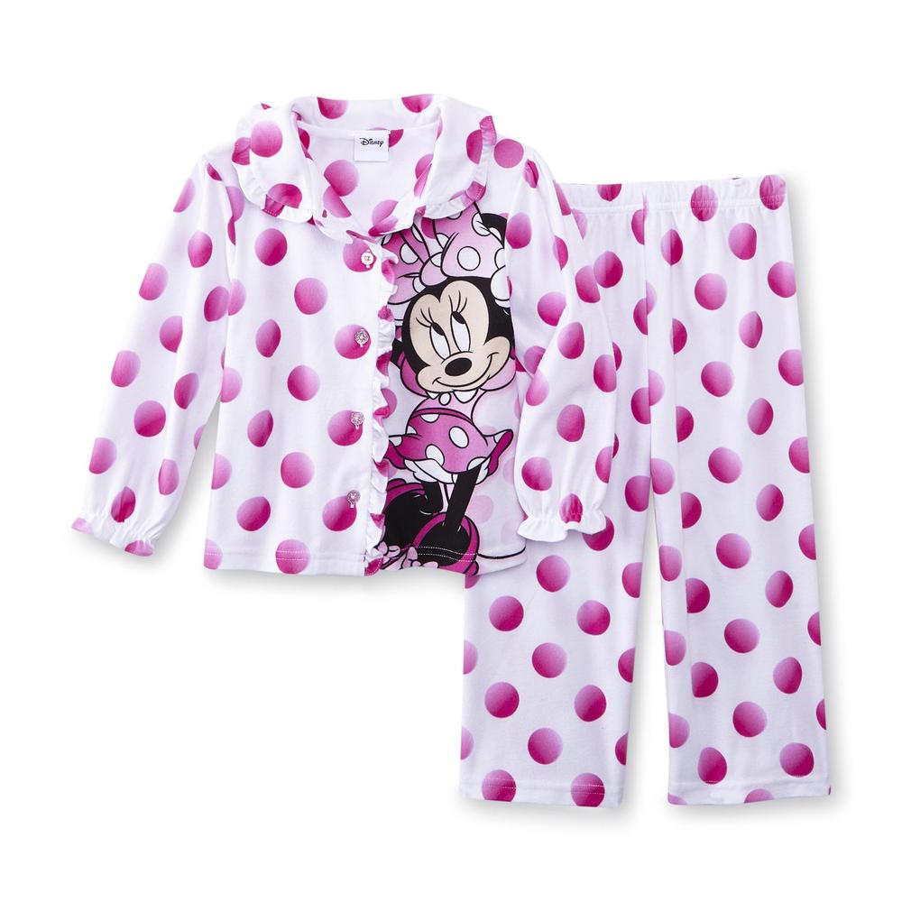 Disney Minnie Mouse Infant & Toddler Girl's Pajama Top & Pants