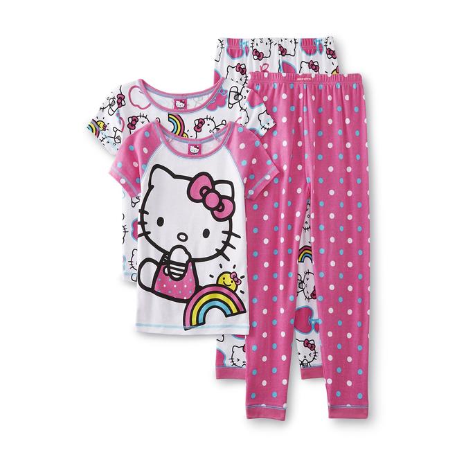 Hello Kitty Girl's 2Pairs Pajamas